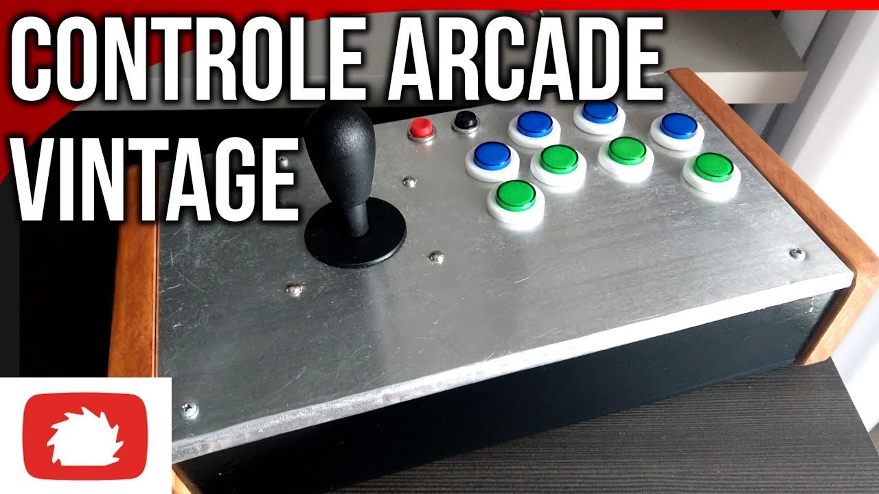 Como fazer controle ARCADE para PC, retropie e PS3 #DIY | Na oficina S04E42