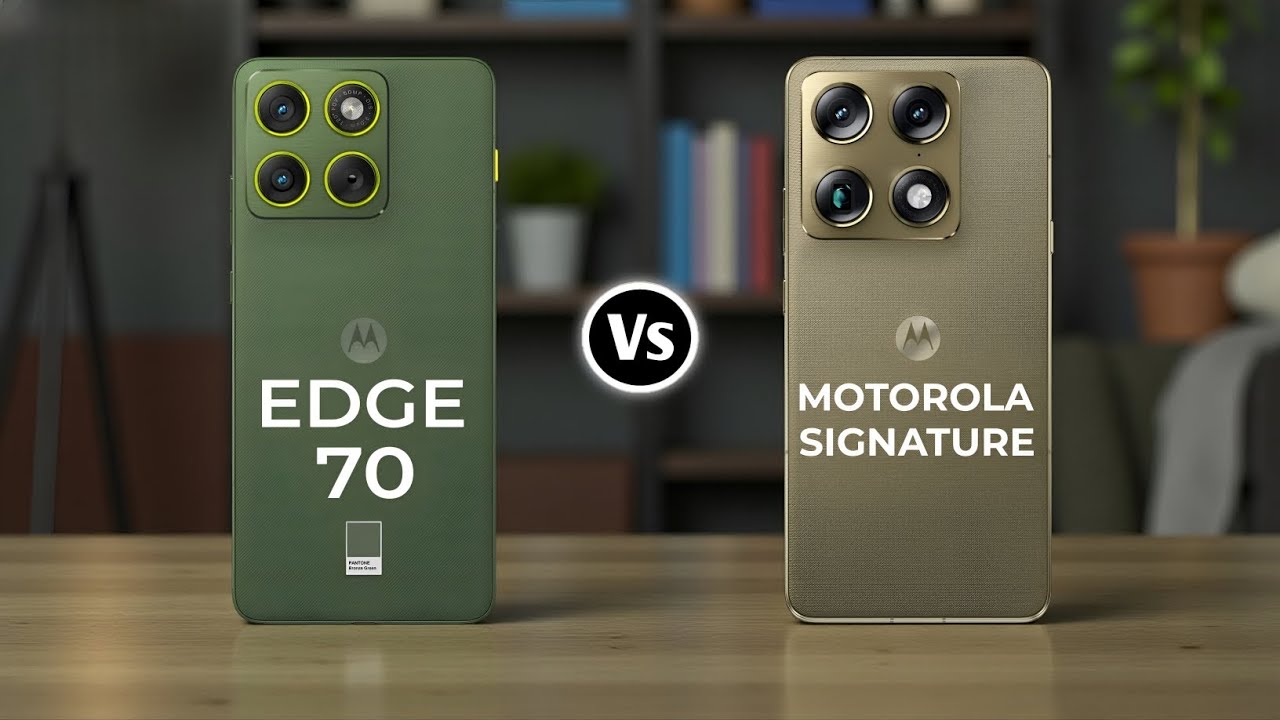 Motorola Edge 70 5G Vs Motorola Signature 5G