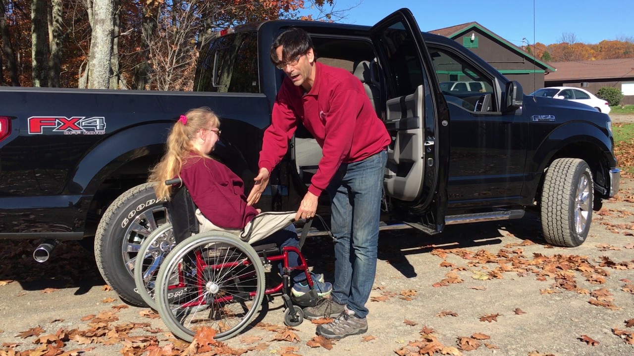 Multi Lift Disability Handicap Lift to Enter Ford F 150   External