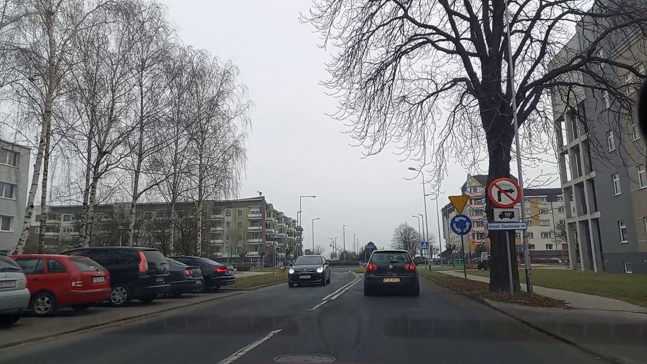 WORD LESZNO - SKRZYŻOWANIE PRZY WORD. PRAWIDLOWY PRZEJAZD