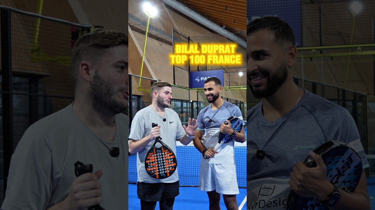 J’Affronte le top 100 français au Padel 