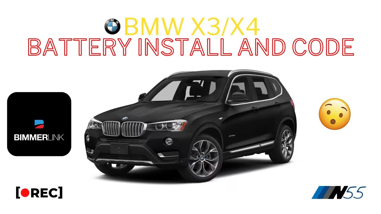 BMW X3/X4 Battery Replacement and Register/Coding.