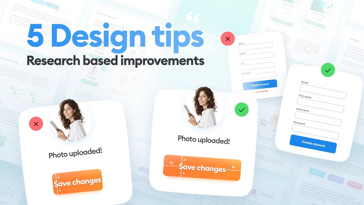 5 Quick UI / UX Tips based on our own research and real projects