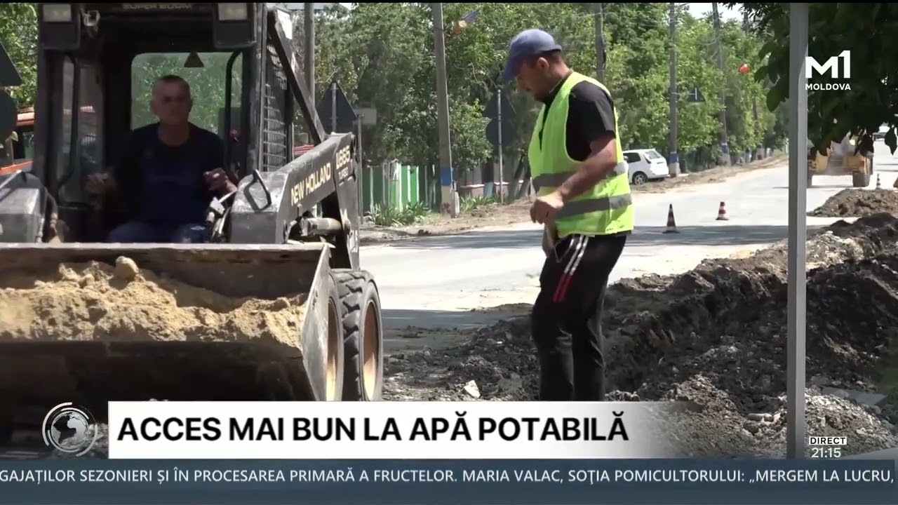 Acces la apă potabilă pentru locuitorii satului Abaclia din raionul Basarabeasca