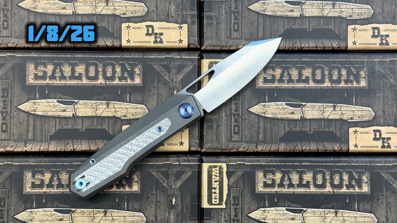 Divo Knives Saloon Drops on January 8th!