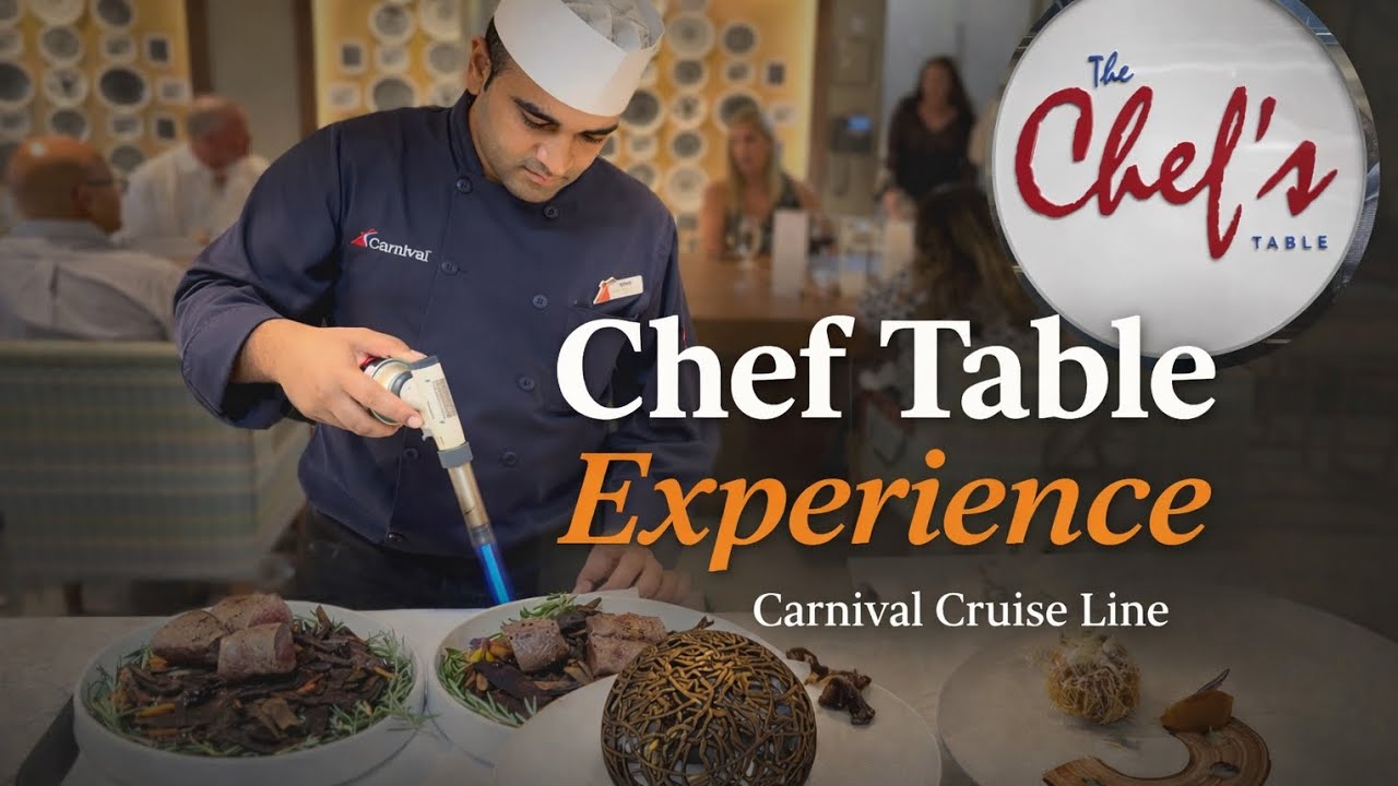 World’s Largest Cruise Ship Chef’s Table Experience 🚢🍽️ | Luxury Dining at Sea