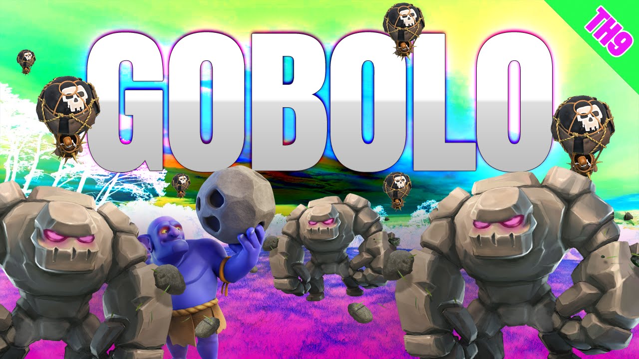Clash of Clans Strategy: TH9 GoBoLo - Dominate With Air!