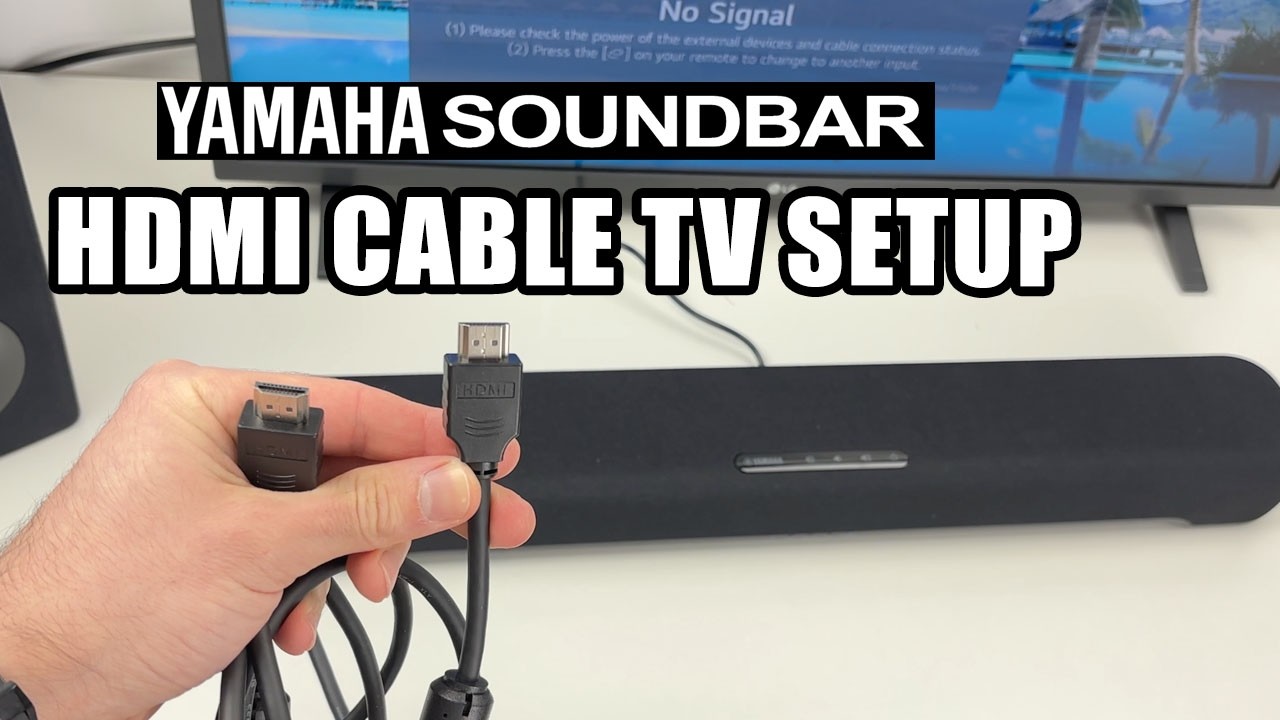 Саундбар Yamaha: как подключить его к телевизору с помощью кабеля HDMI
