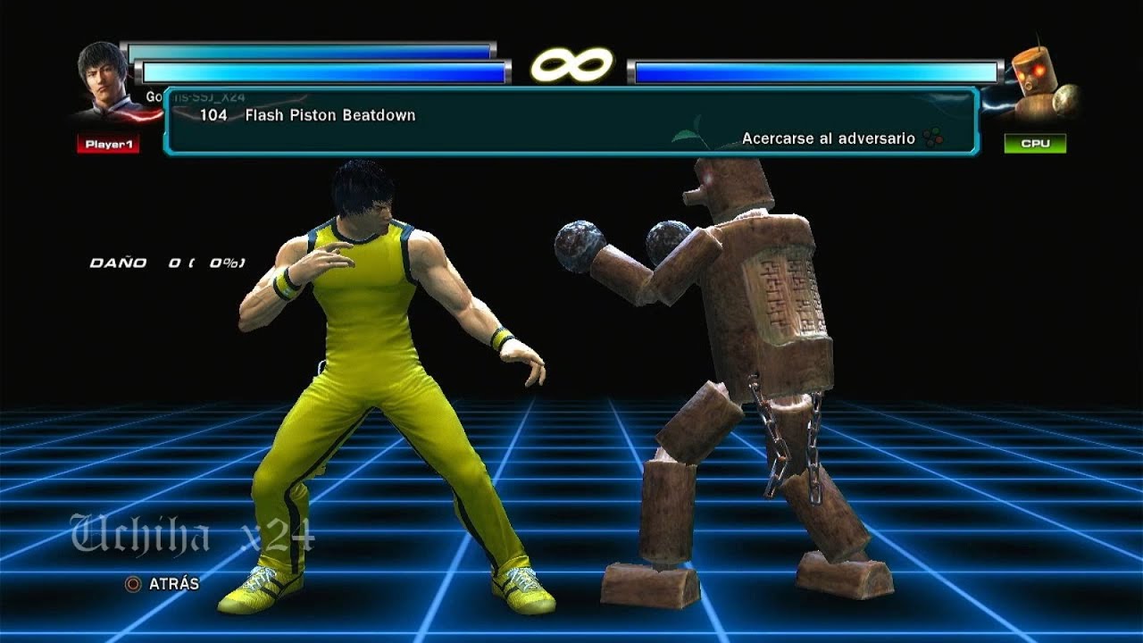 Forest Law Comant List - Tekken Tag Tournament 2 ( Uchiha x24 ) Gameplay PS3