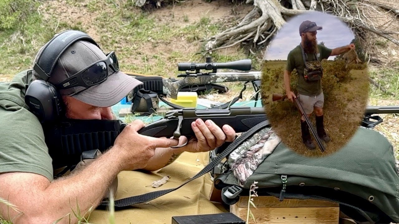 An Afternoon Bunny Hunt and some Big-Cal Plinking