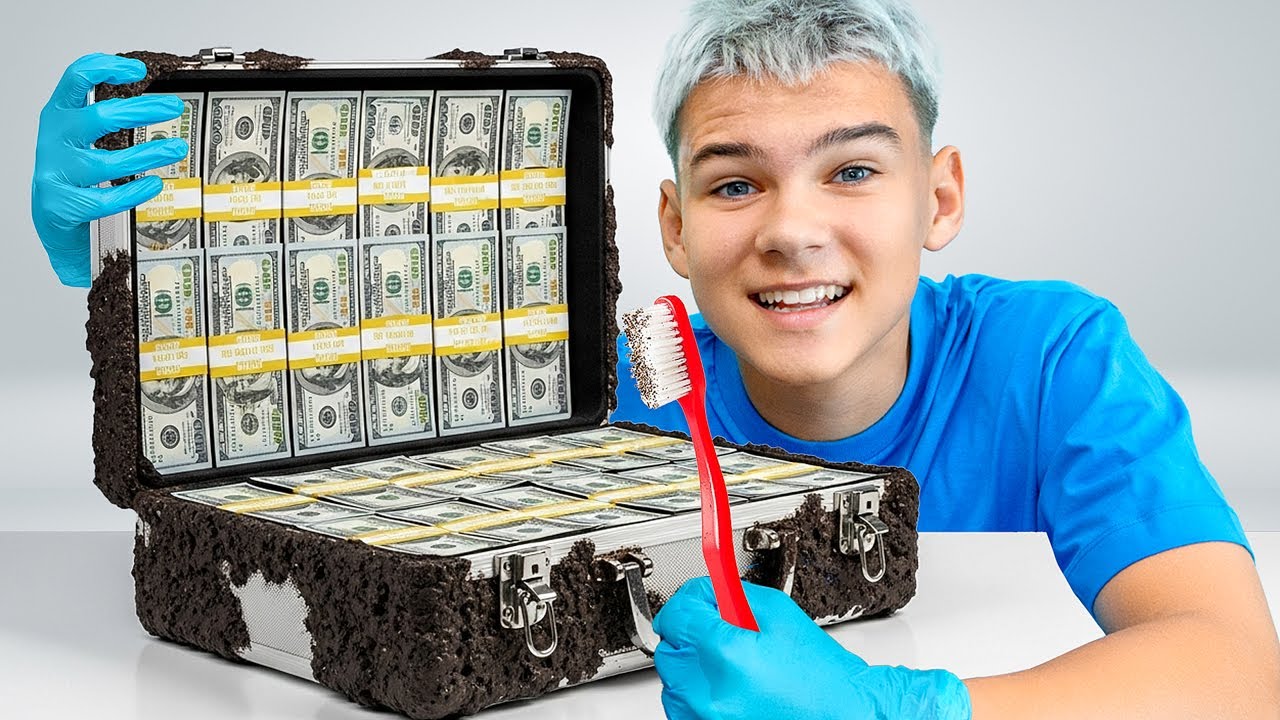 Если Почистишь - Забираешь себе! Челлендж 😳🧹