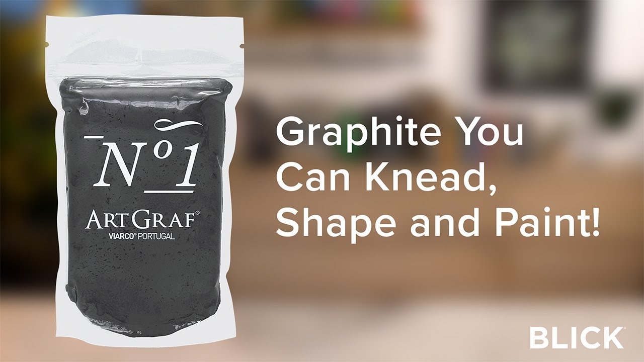 Exploring Kneadable Graphite | Water-Soluble Drawing Tool Demo