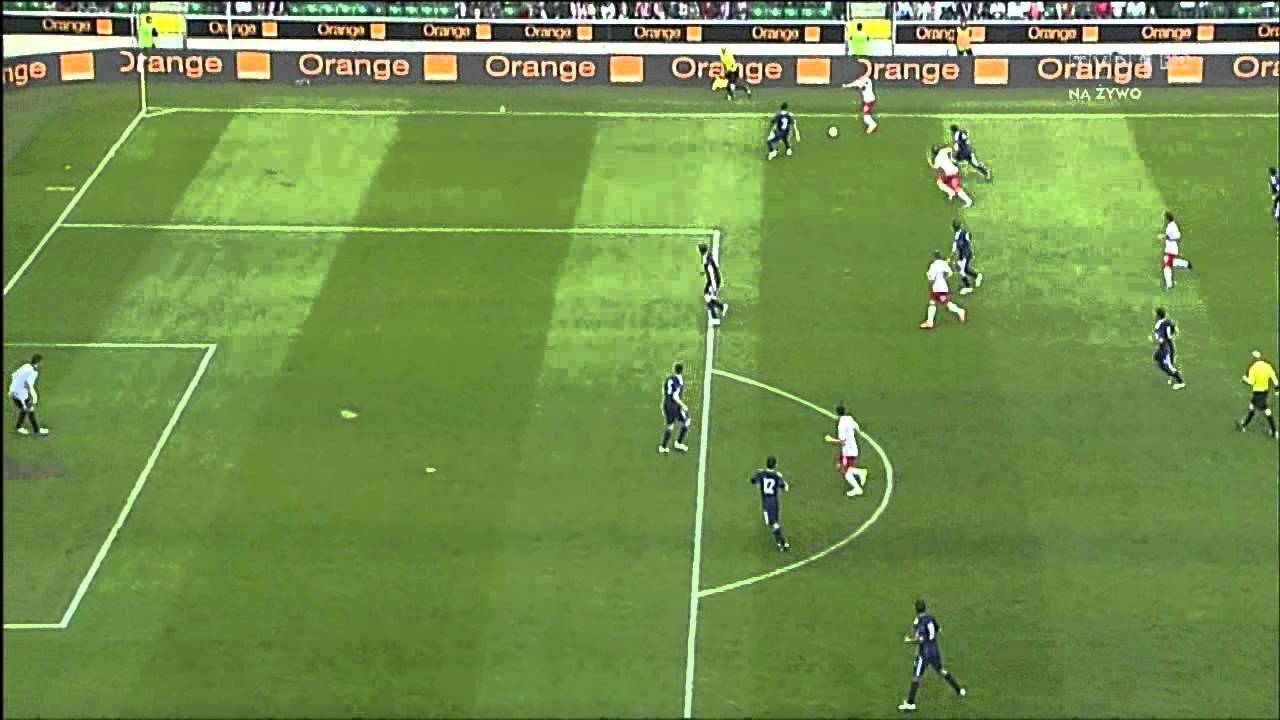 Amazing goal Lewandowski 02.06.2012