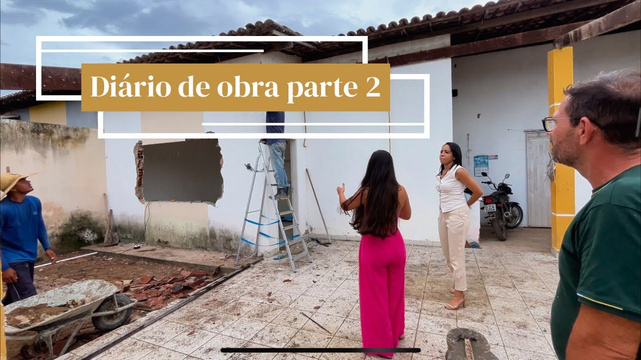 Diário de obra parte 2 - A arquiteta visitou a obra e mudamos algumas coisas