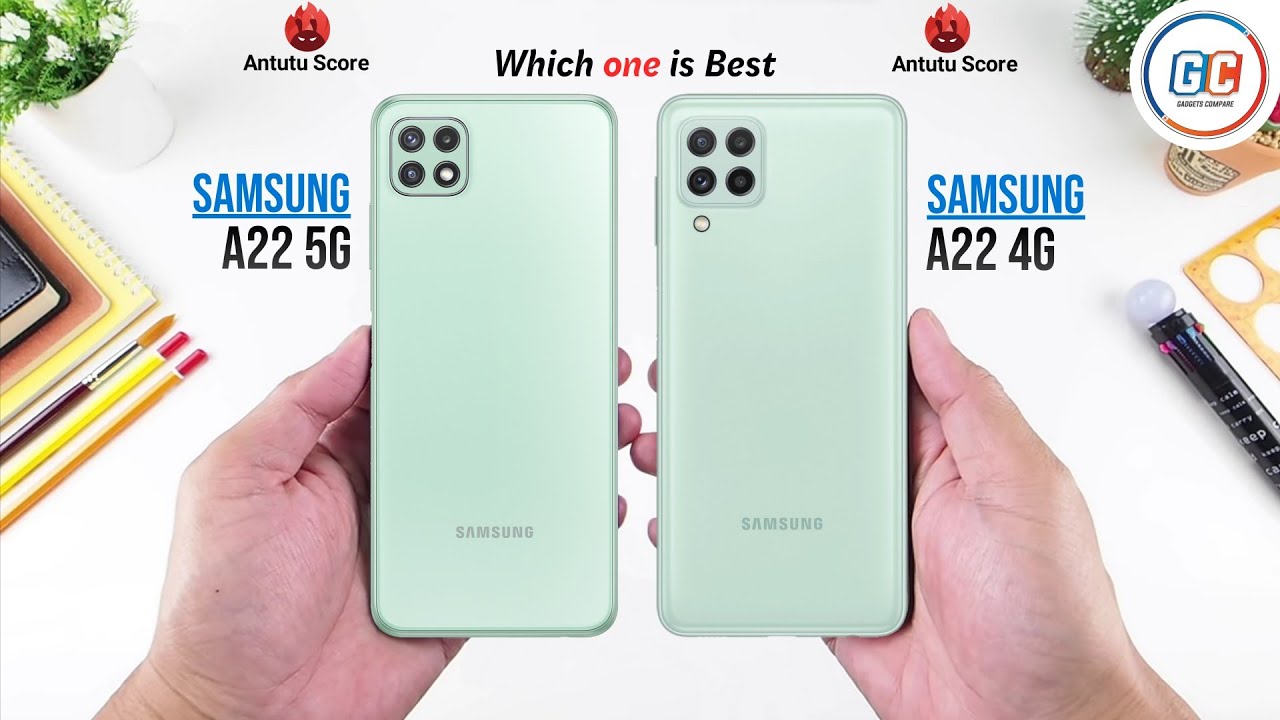 Samsung Galaxy A22 5G vs Samsung Galaxy A22 4G | Full Comparison ⚡ Which one is Best.