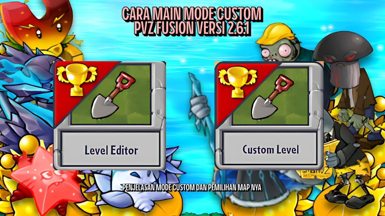 HOW TO PLAY PVZ FUSION CUSTOM MODE Version 2.6.1!!!!