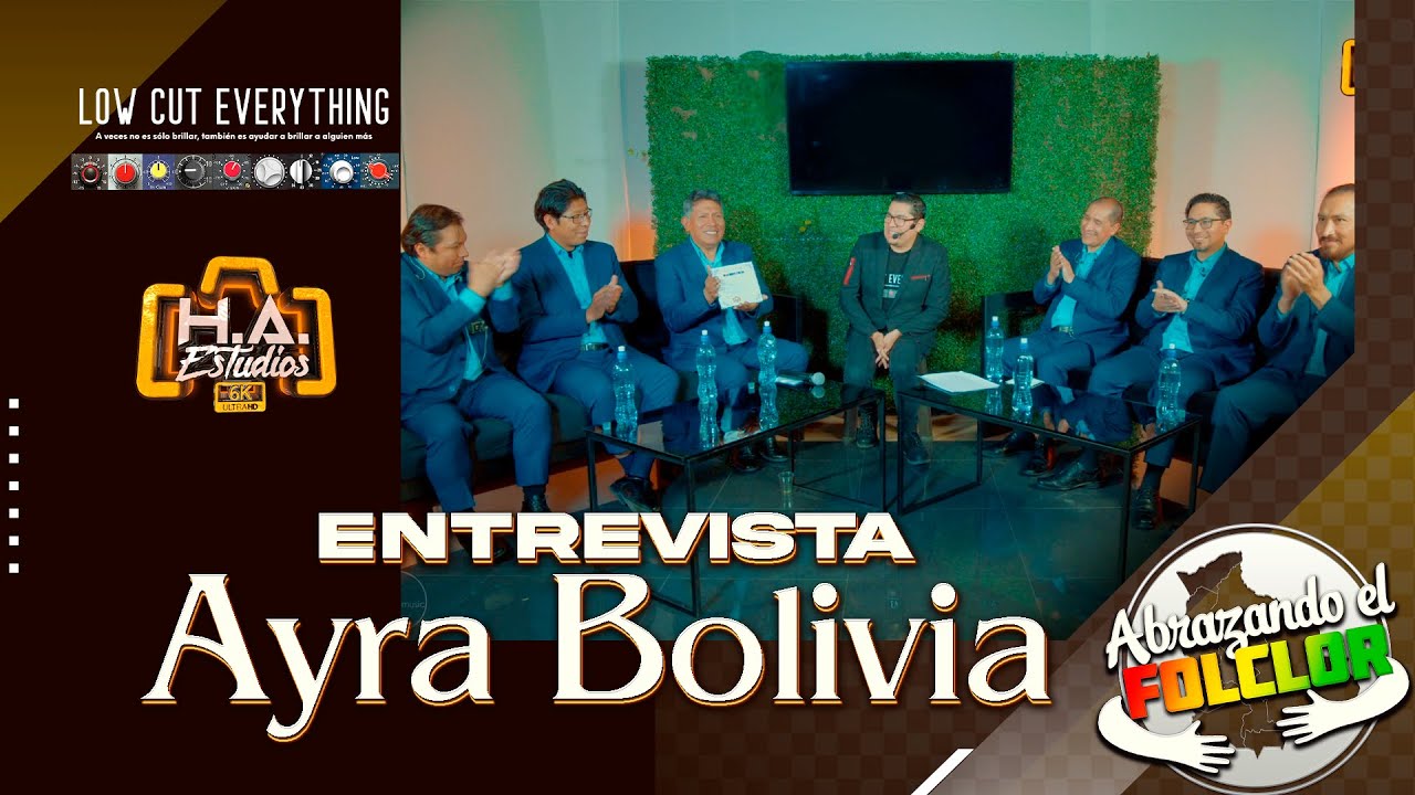 CAP. 1 🎶 Entrevista AYRA BOLIVIA - 🔸️H.A. ESTUDIOS - 🎚️LOW CUT EVERTHING