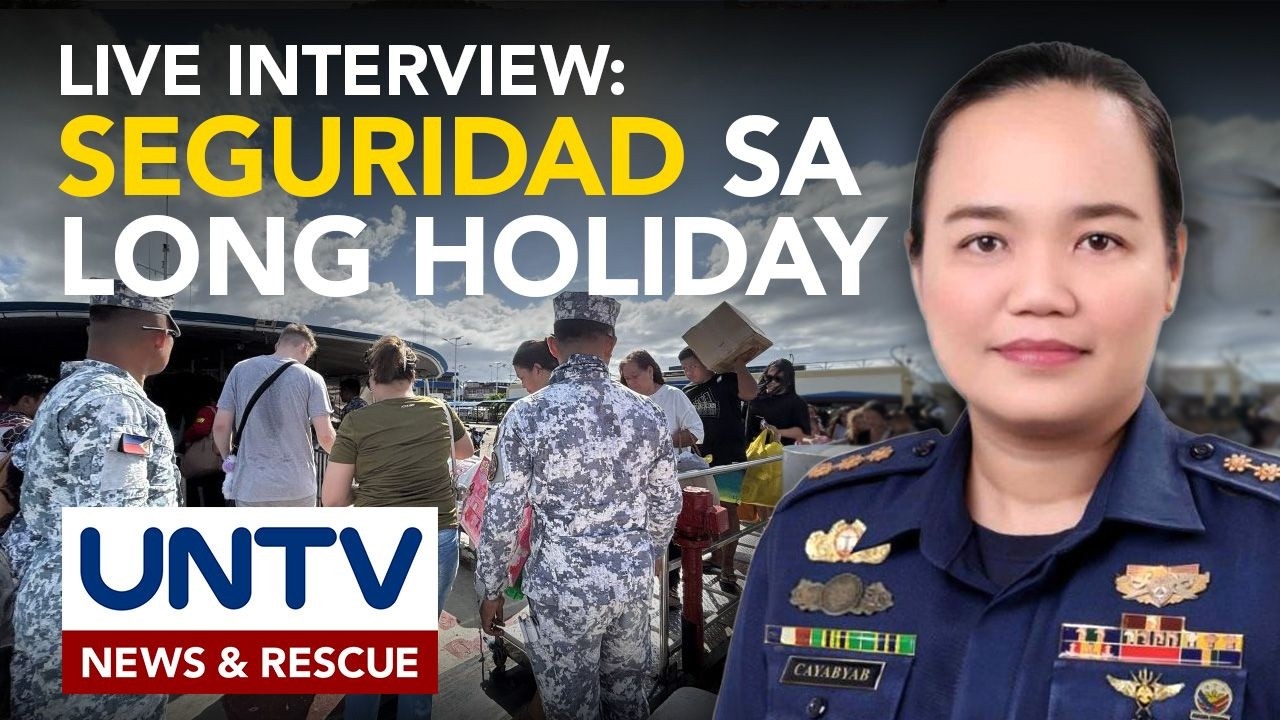 LIVE INTERVIEW: PH Coast Guard on long holiday security measures