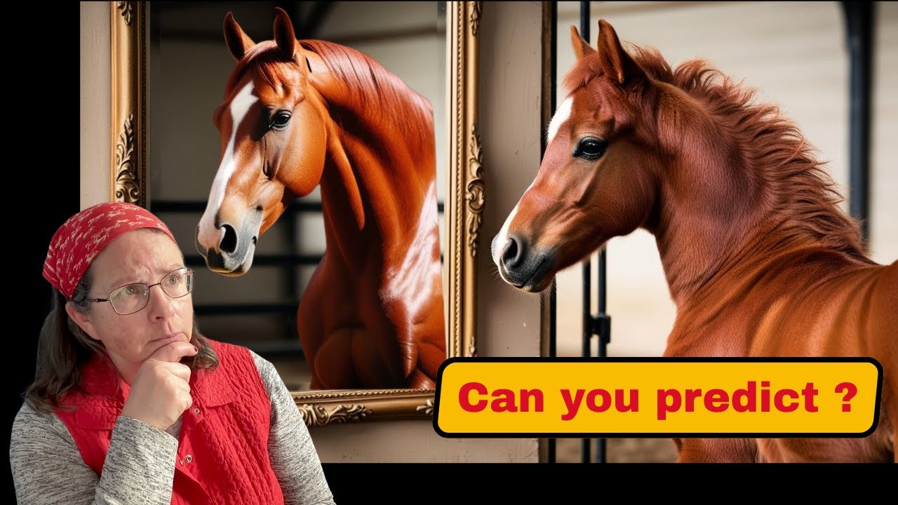 Can a foal's behaviour predicts its future?