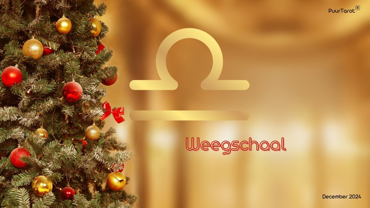 Weegschaal - Intuitief Weet Je Het Maar.... #tarotreading #december 2024