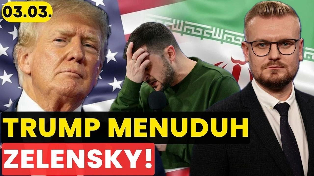 Heboh! Trump Salahkan Zelensky atas Kegagalan di Iran - Pechiy