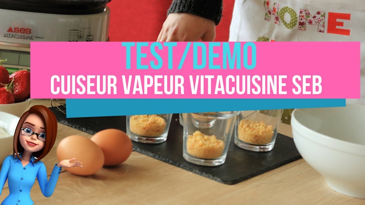 Cuiseur vapeur seb Vitacuisine Compact présentation