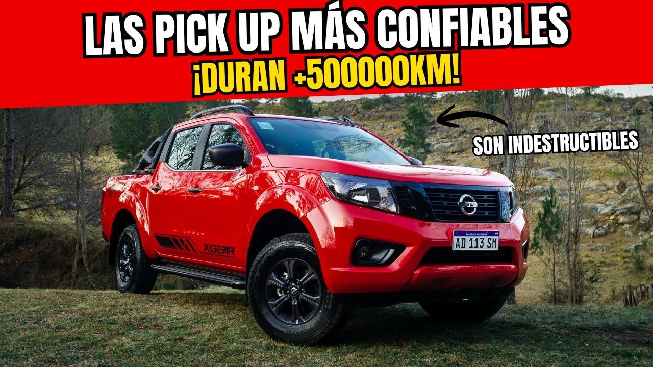 LAS 10 PICK-UP que MENOS PISAN el TALLER con los AÑOS (+300000km)