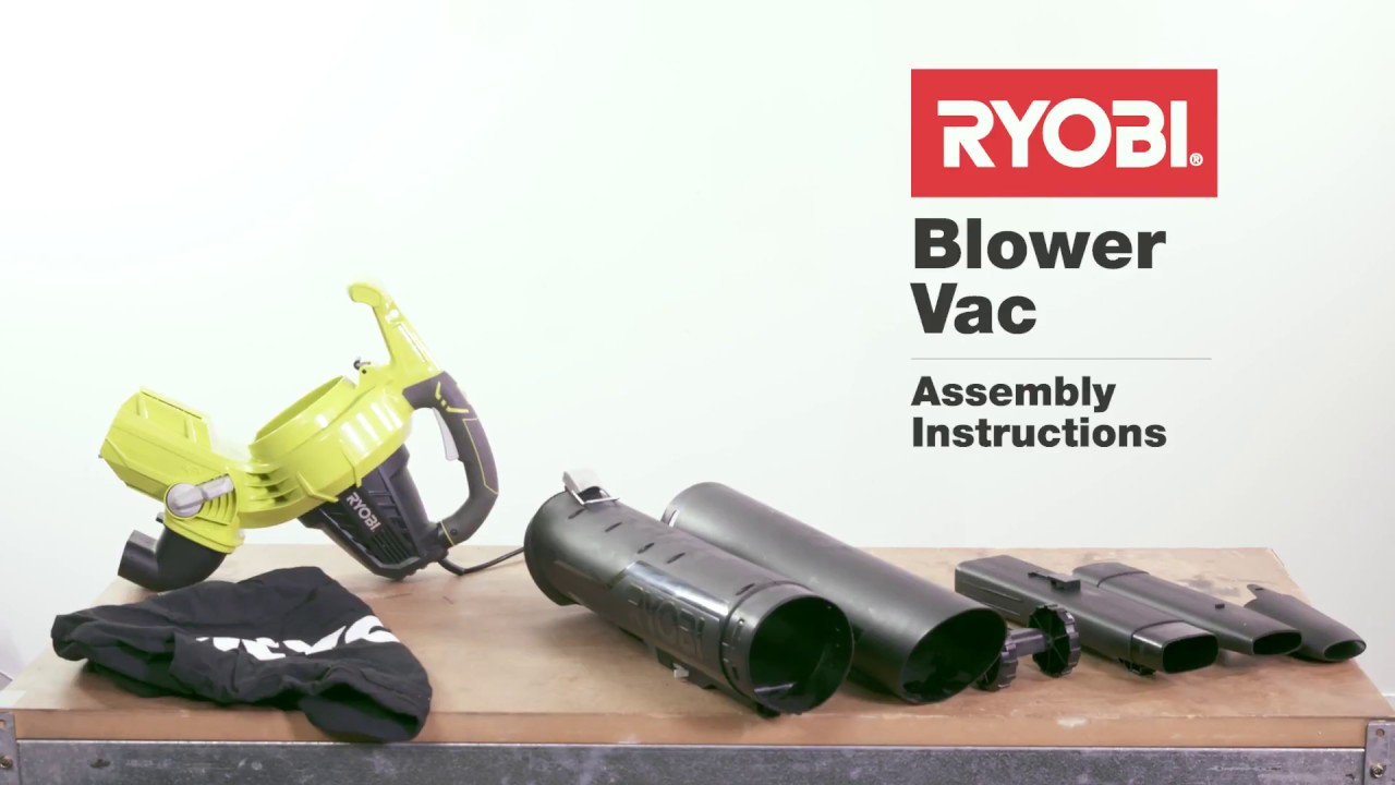 RYOBI Australia: Tips for using 36V Blower Vac