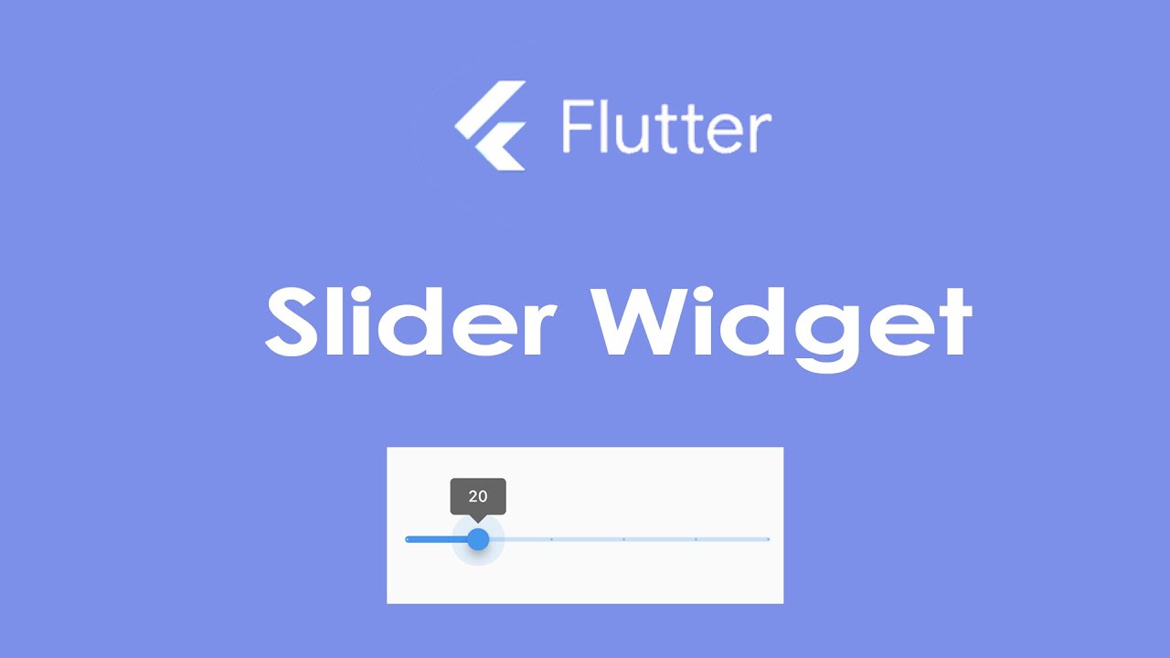 Flutter - Slider Widget Örneği