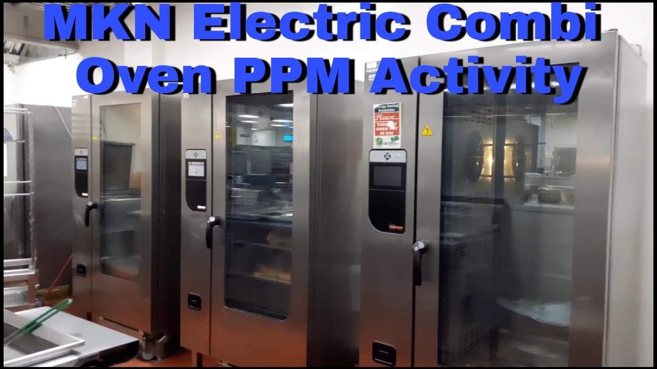 MKN Electric Combi Oven PPM Activity / Emer Tecnology Tv