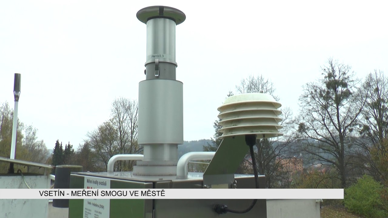 VSETÍN: Měření smogu ve městě