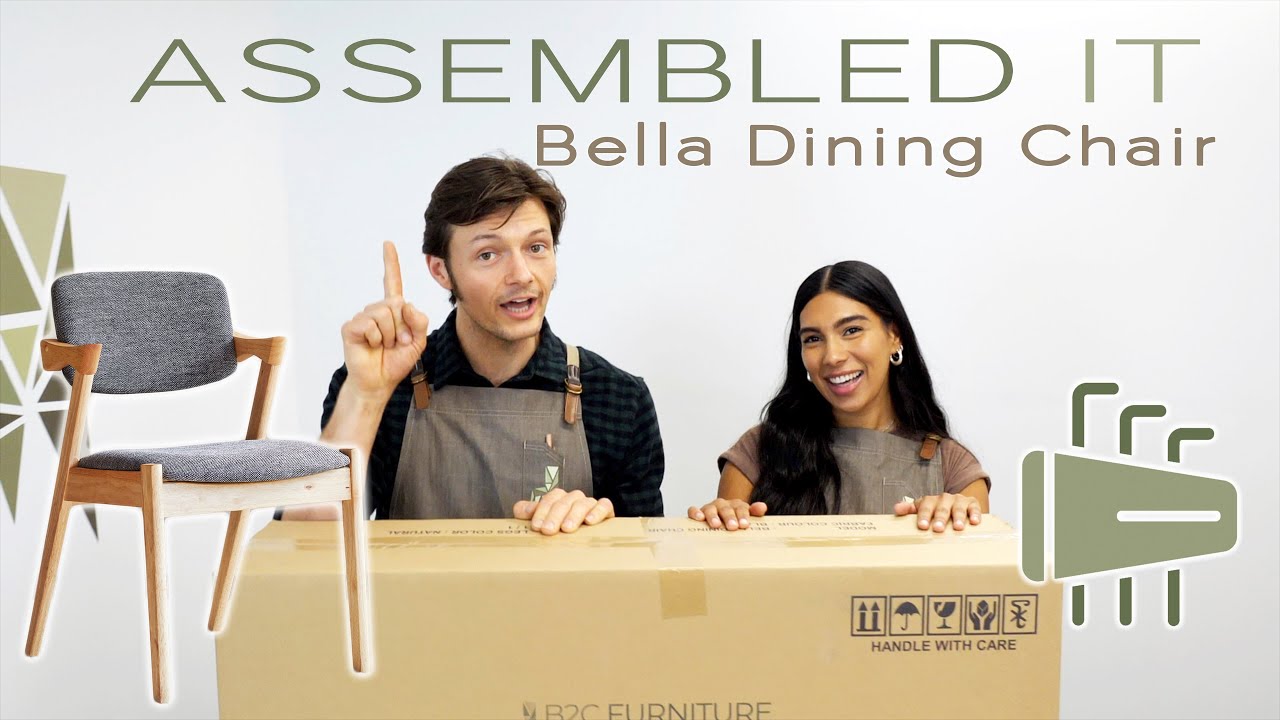 Assembled It : Bella Dining Chair #unboxing #howto