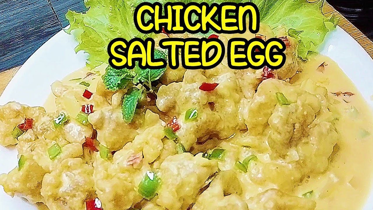 Ayam Goreng Saus Telur Asin Gurih Creamy | Resep Mudah Ala Restoran