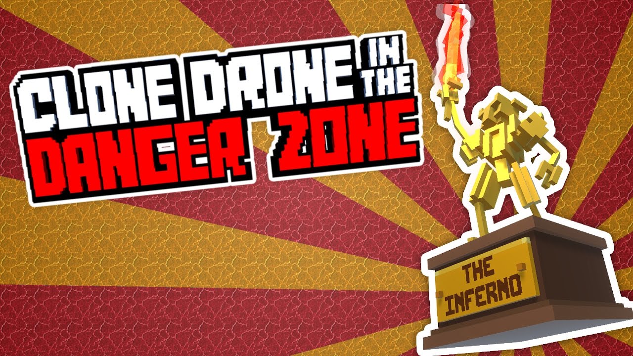 Unlocking Flame Breath and Inferno Challenge! - Clone Drone in the Danger Zone Gameplay