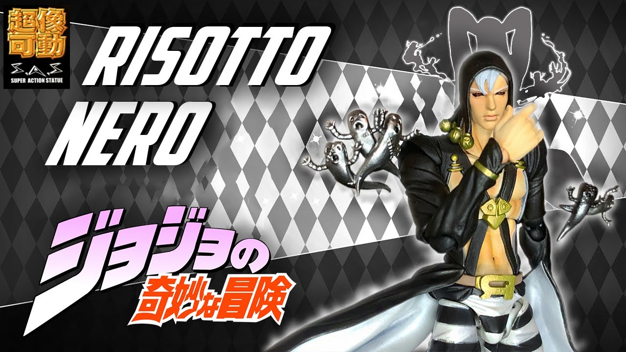 ОБЗОР Фигурки Ризотто Неро из Golden Wind от Medicos Super Action Statue