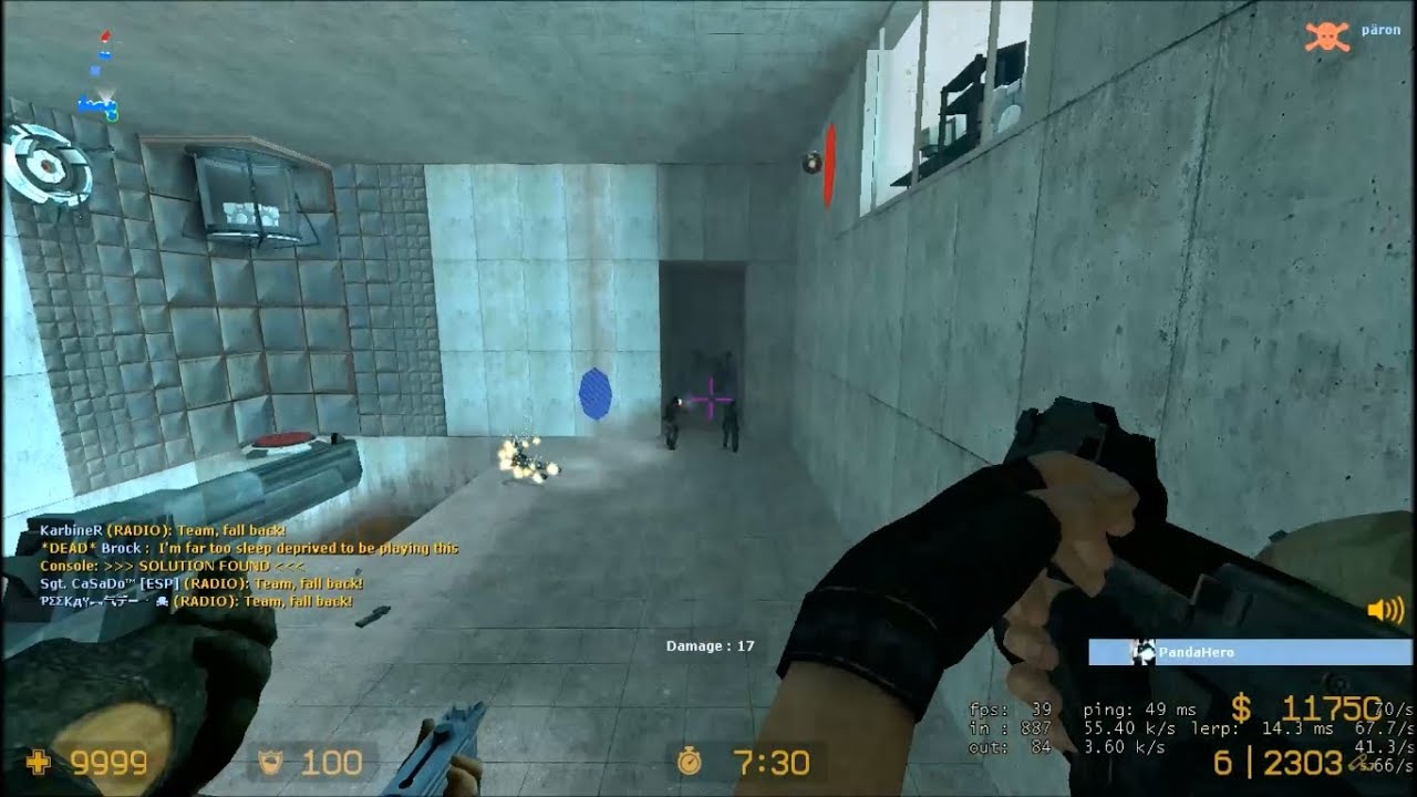 Counter-Strike: Source - Zombie Escape Mod - Portal Story - ze_Portal_Story_v3_2 - Normal Mode