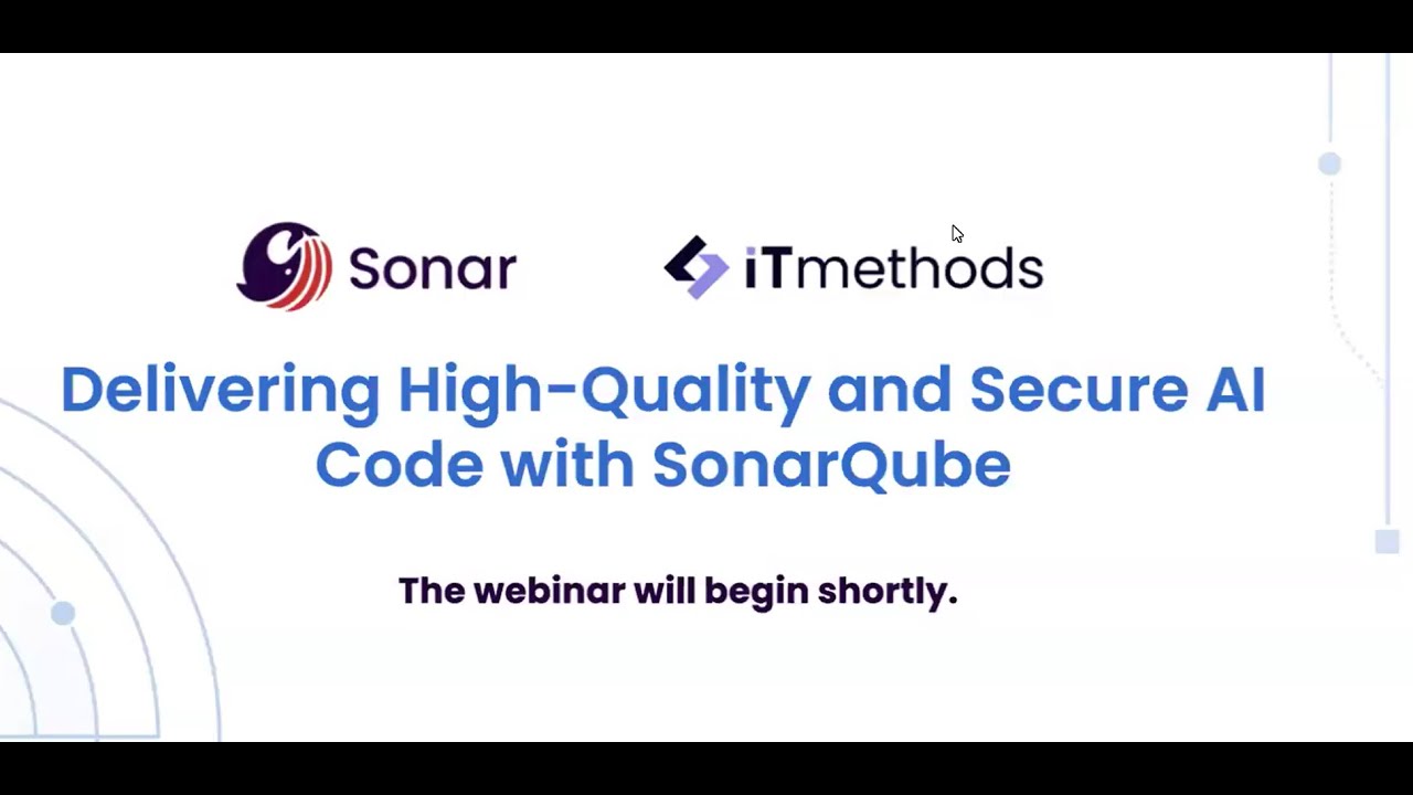 Delivering High Quality and Secure AI Code with SonarQube