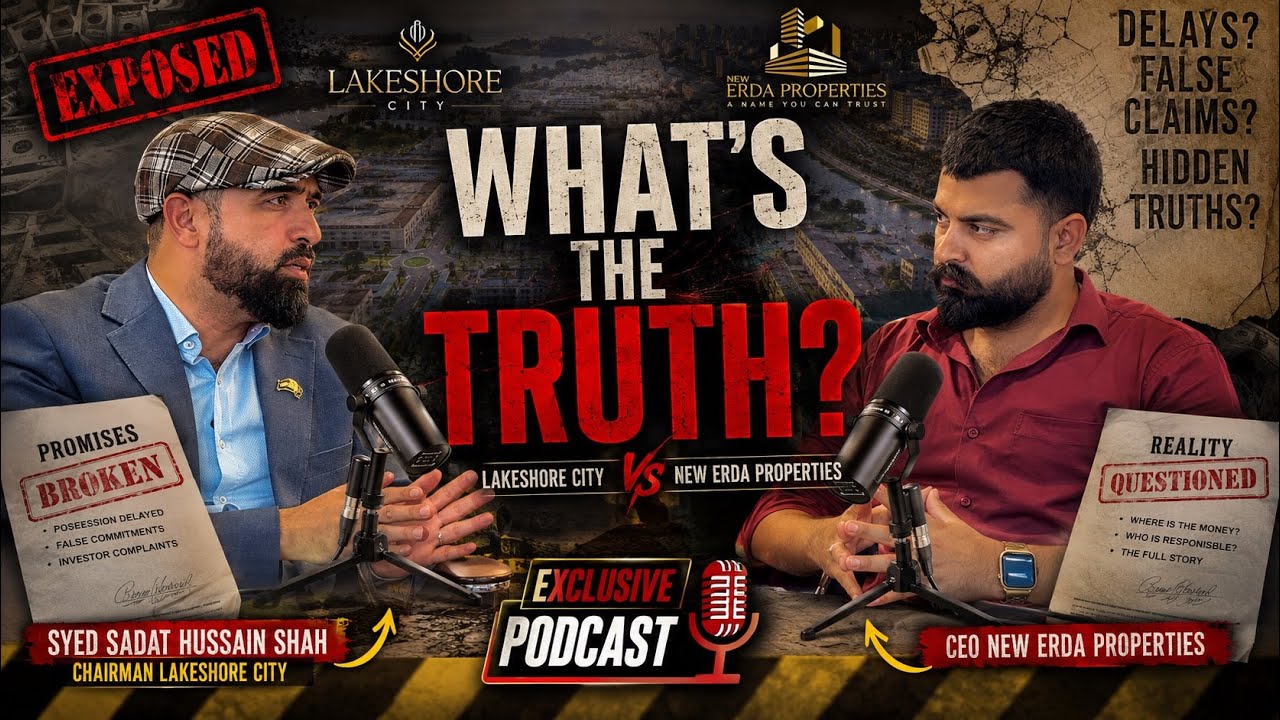     The Most Controversial Real Estate Podcast Yet / Lakeshore city khanpur dam