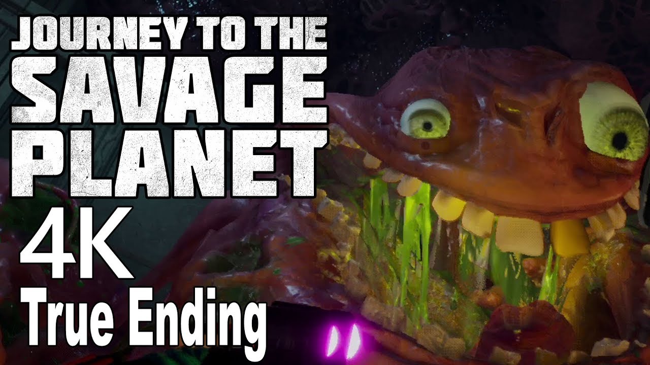 Journey to the Savage Planet - True Ending and Final Boss [4K]