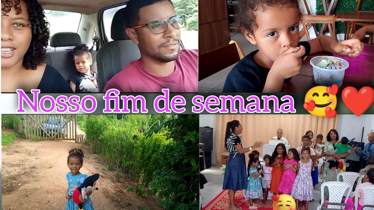 NOSSO PASSEIO ENTRE FAMÍLIA 🥰❤️ Kimberly louvou na igreja 🥹💕 #famíliacristã 