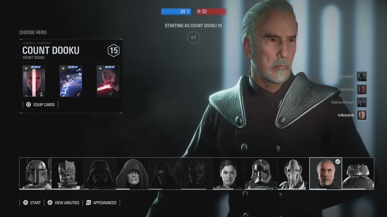 Dooku-Heroes vs Villains