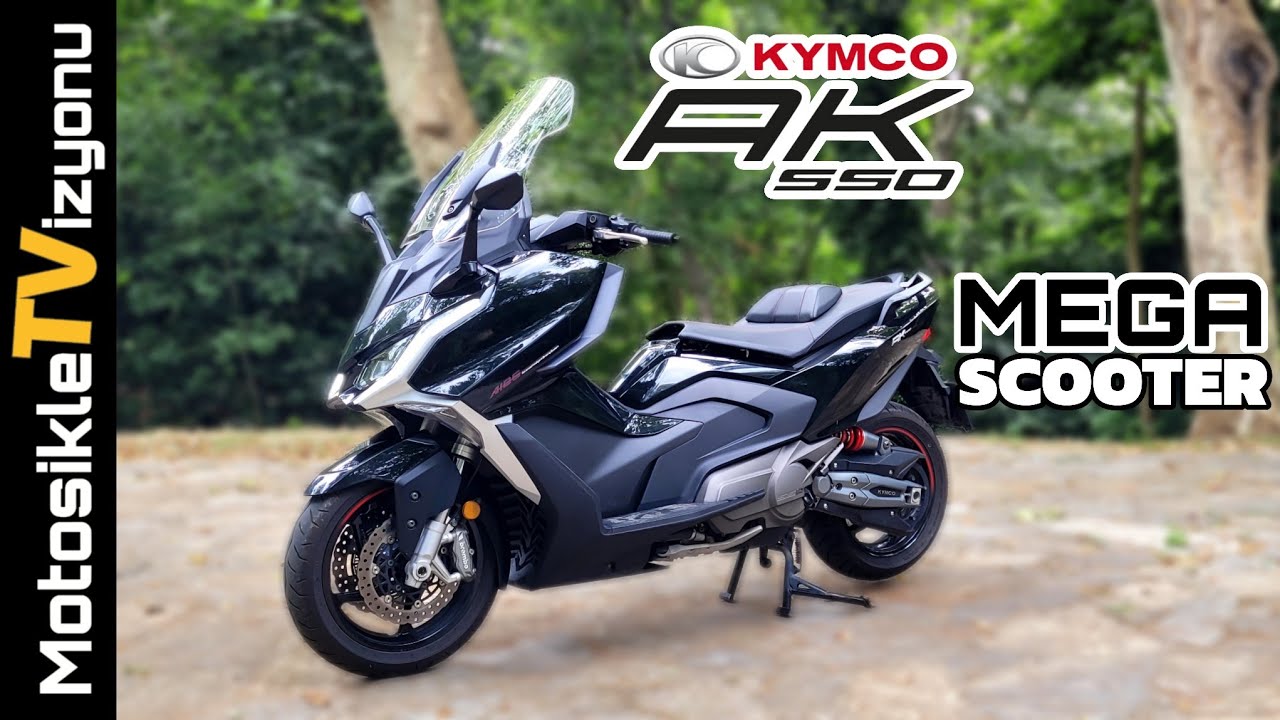 Scooterlarda Ağır Sıkletler Dünyasına Hoşgeldiniz | Kymco Ak550 | Motosiklet Vizyonu