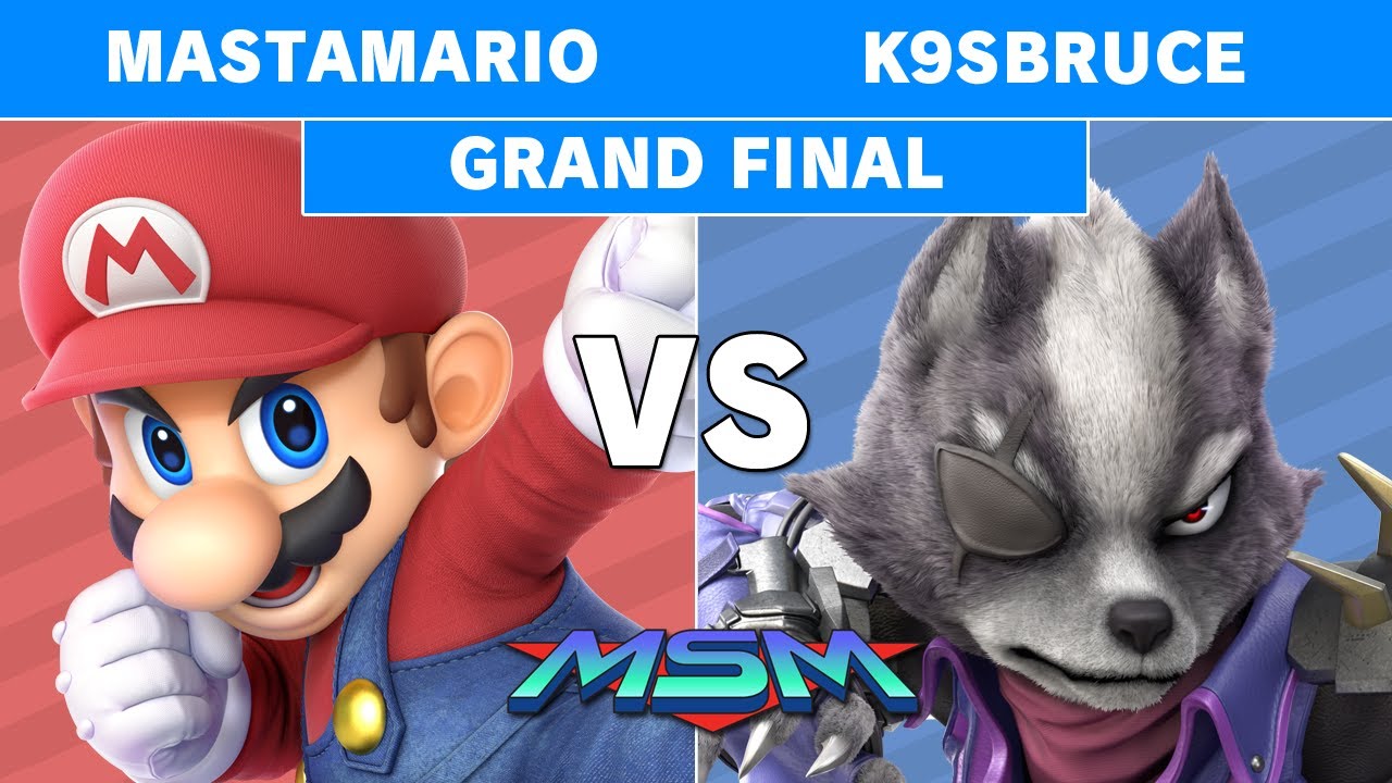 MSM 209 - POW | Mastamario (Mario) Vs TG | K9sbruce (Wolf) Grand Finals - Smash Ultimate