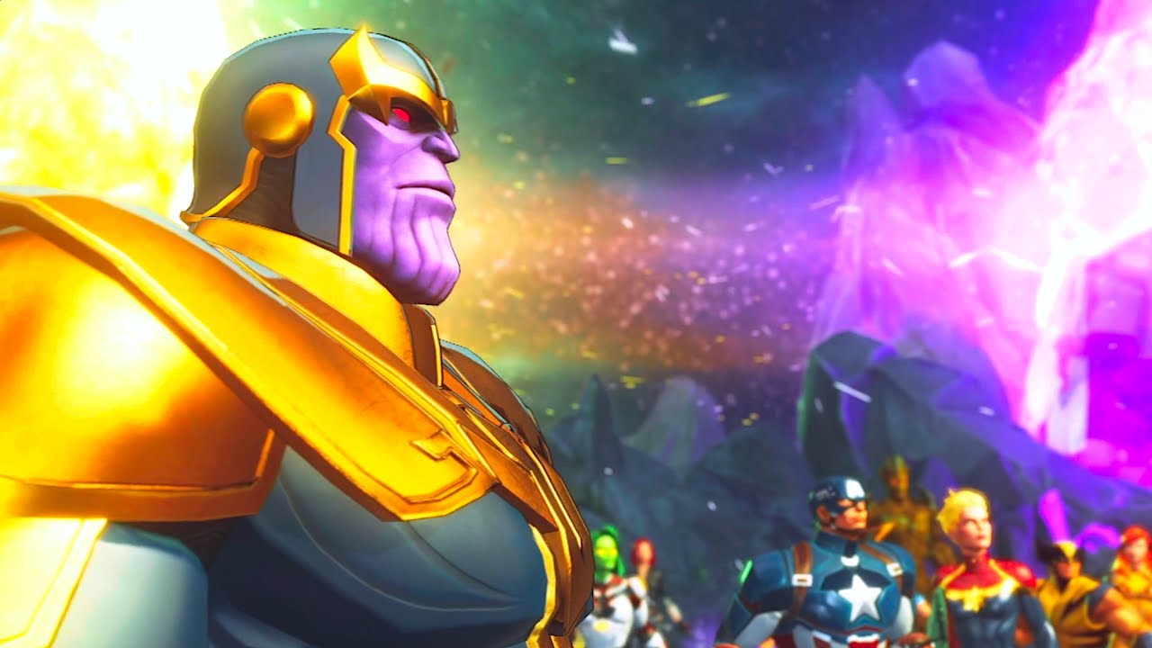 Танос присоединяется к Мстителям - Marvel Ultimate Alliance 3
