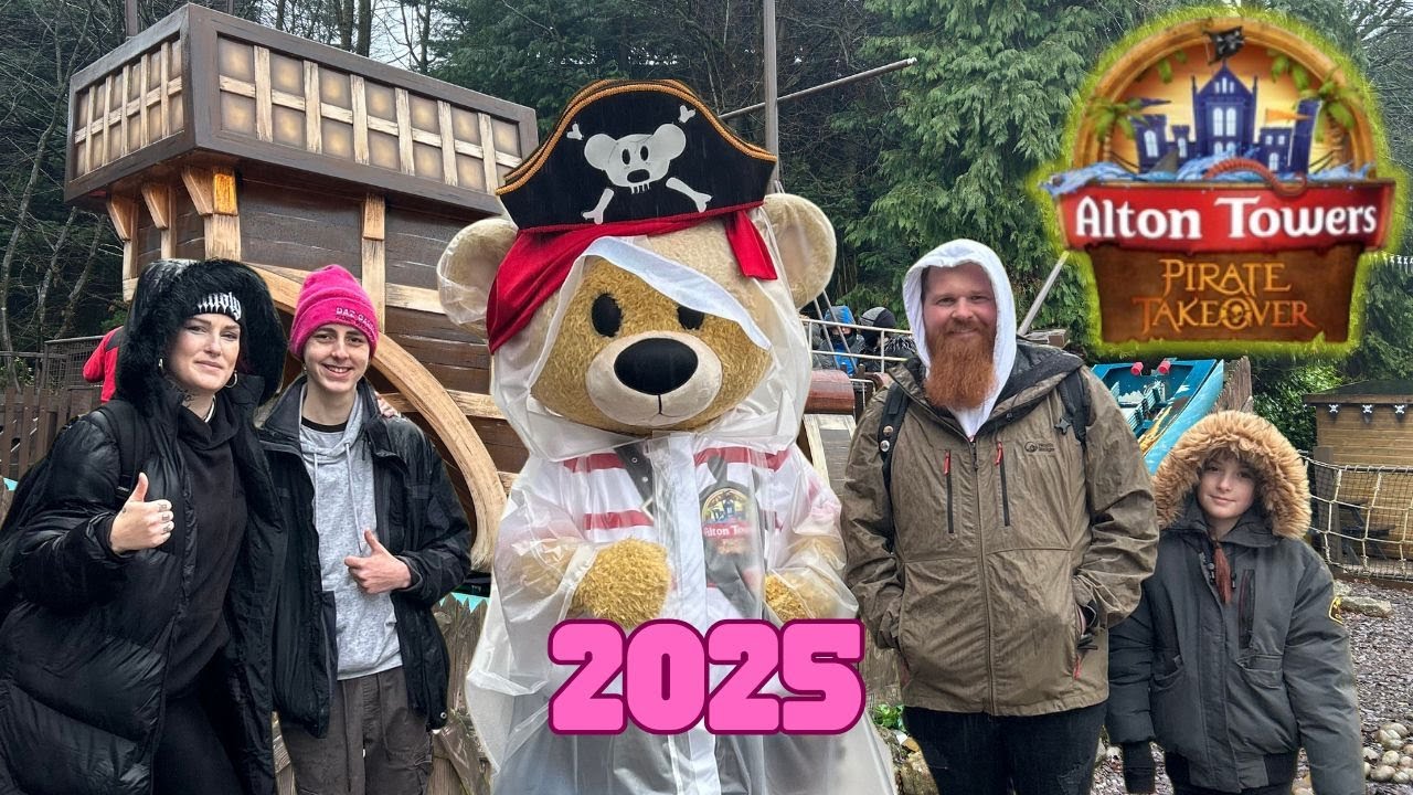 Alton Towers Pirate Takeover 2025 | Full event vlog!