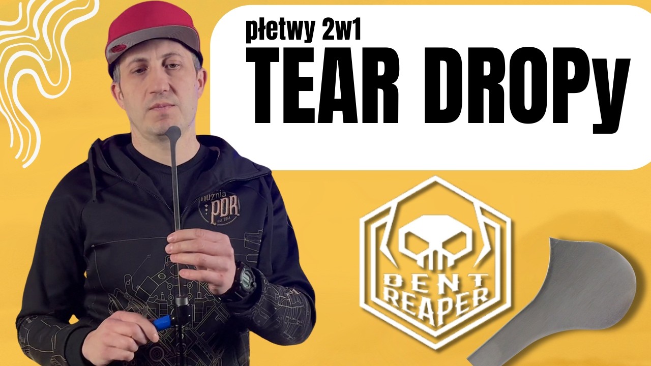 🔧 Płetwy Dent Reaper –  regulowaną rękojeścią (2,8 cm)
