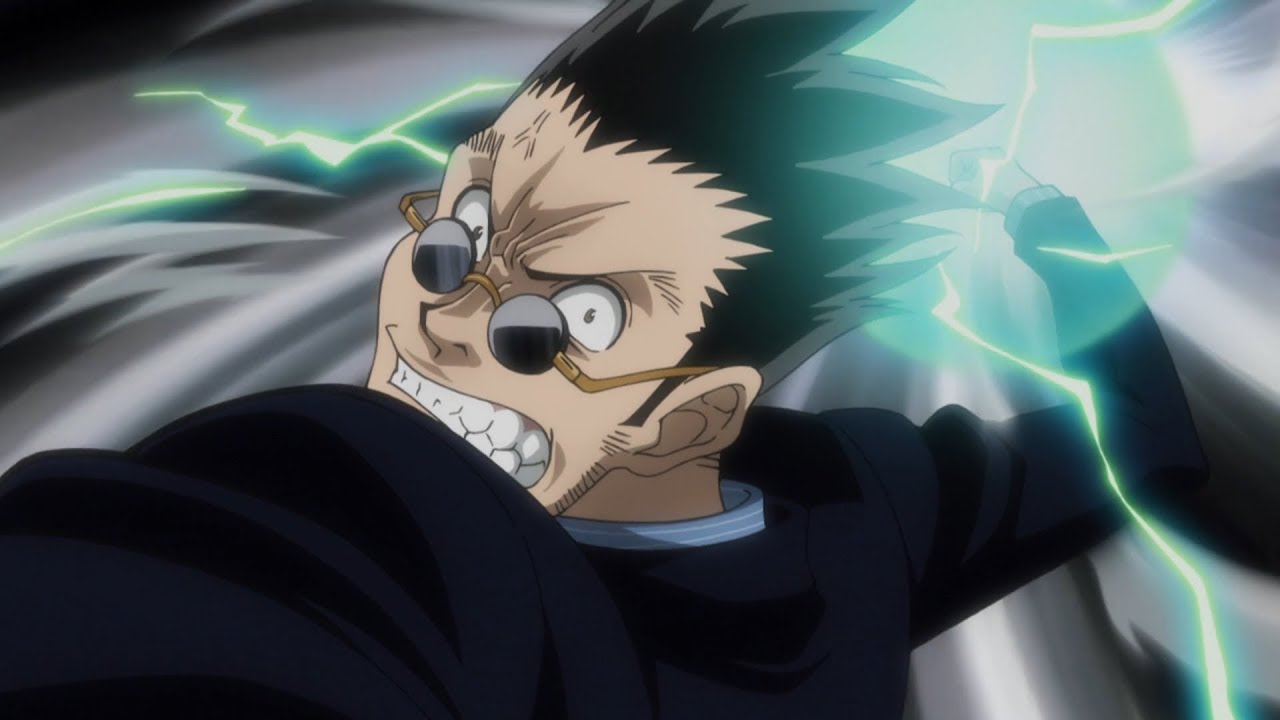 Leorio Paladiknight VS Ging Freecss - Leorio Hits Ging