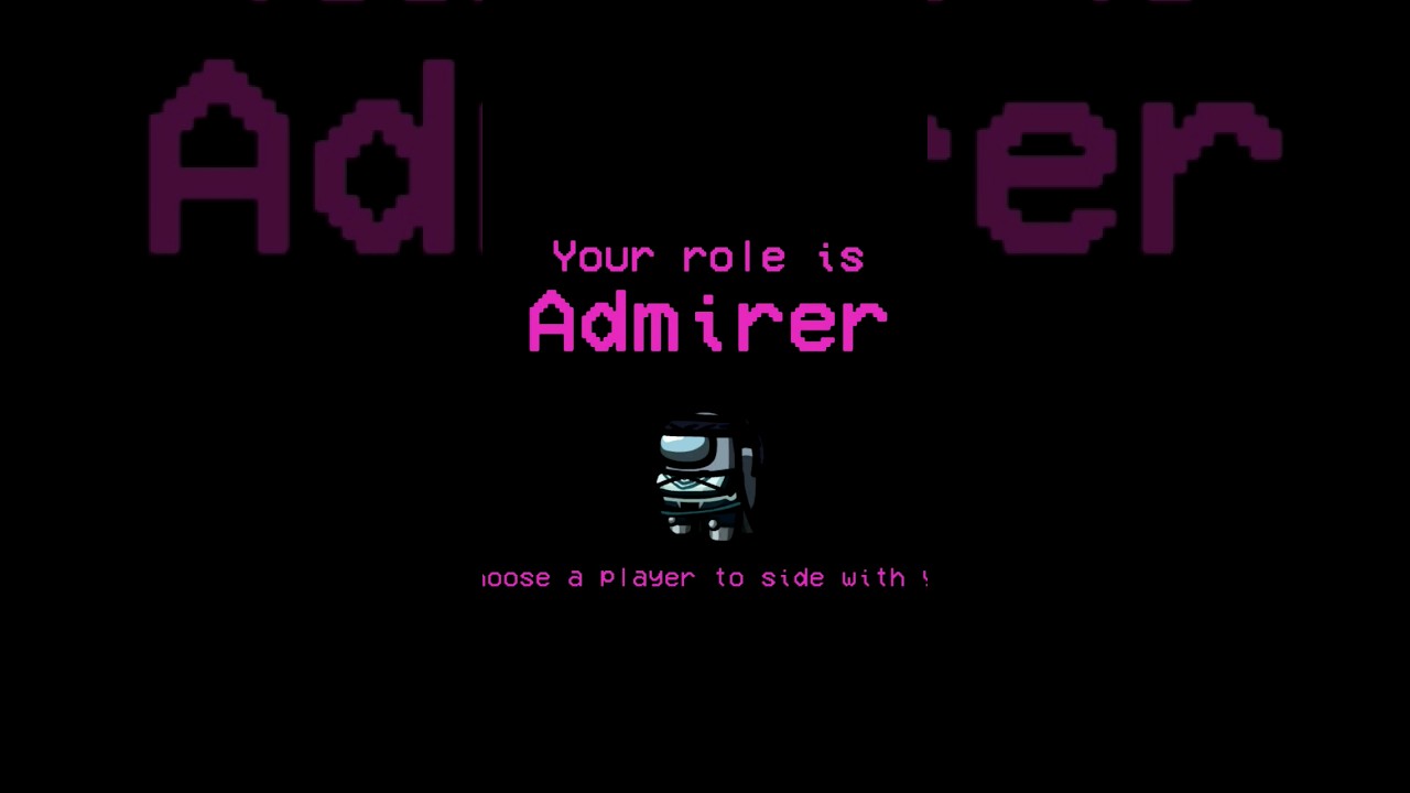 Among Us but your role is ADMIRER | Town of Host Edited (TOHE) mod #shorts