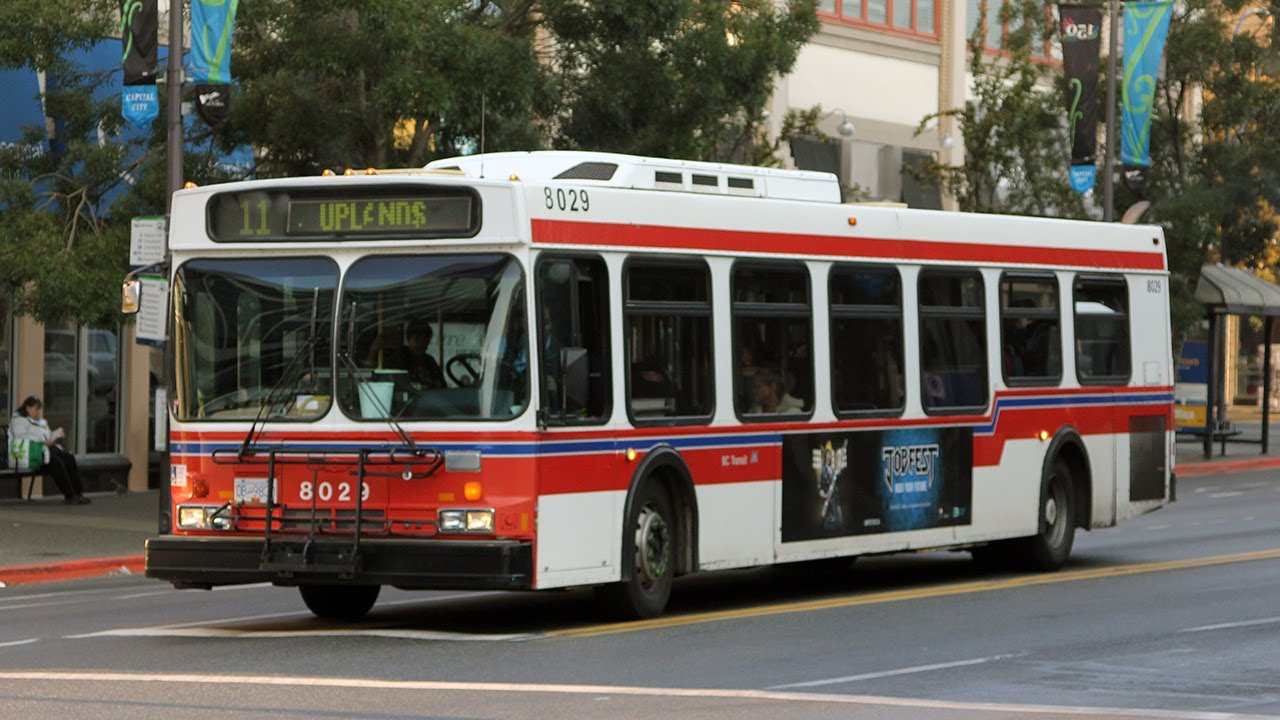Detroit Diesel 6V92TA Two Stroke with Voith Gear box BC Transit Victoria 1992 New Flyer D40LF 8029