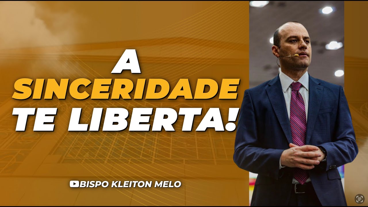 A SINCERIDADE TE LIBERTA‼️